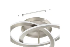 Taklampa Eglo Rolimare Nickel-Matt/Vit