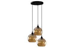 Taklampa Elanorstead Tre Rany / Svart