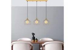 Taklampa Meron Shiny Gold Horizontal