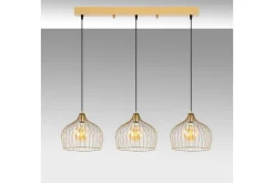 Taklampa Meron Shiny Gold Horizontal