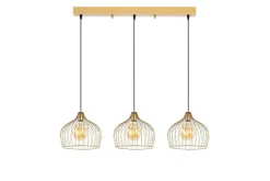 Taklampa Meron Shiny Gold Horizontal