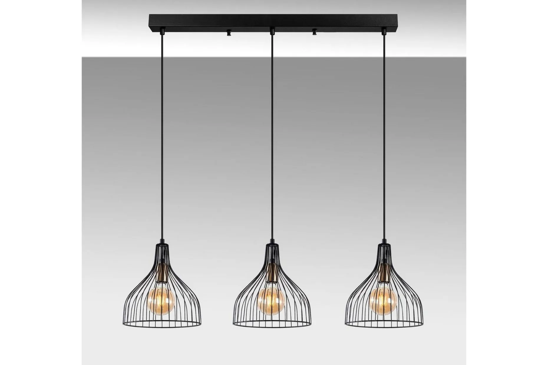 Taklampa Talnor Horizontal Three