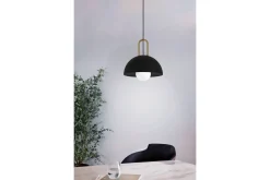 Takpendel Eglo Calmanera Svart, Mässing