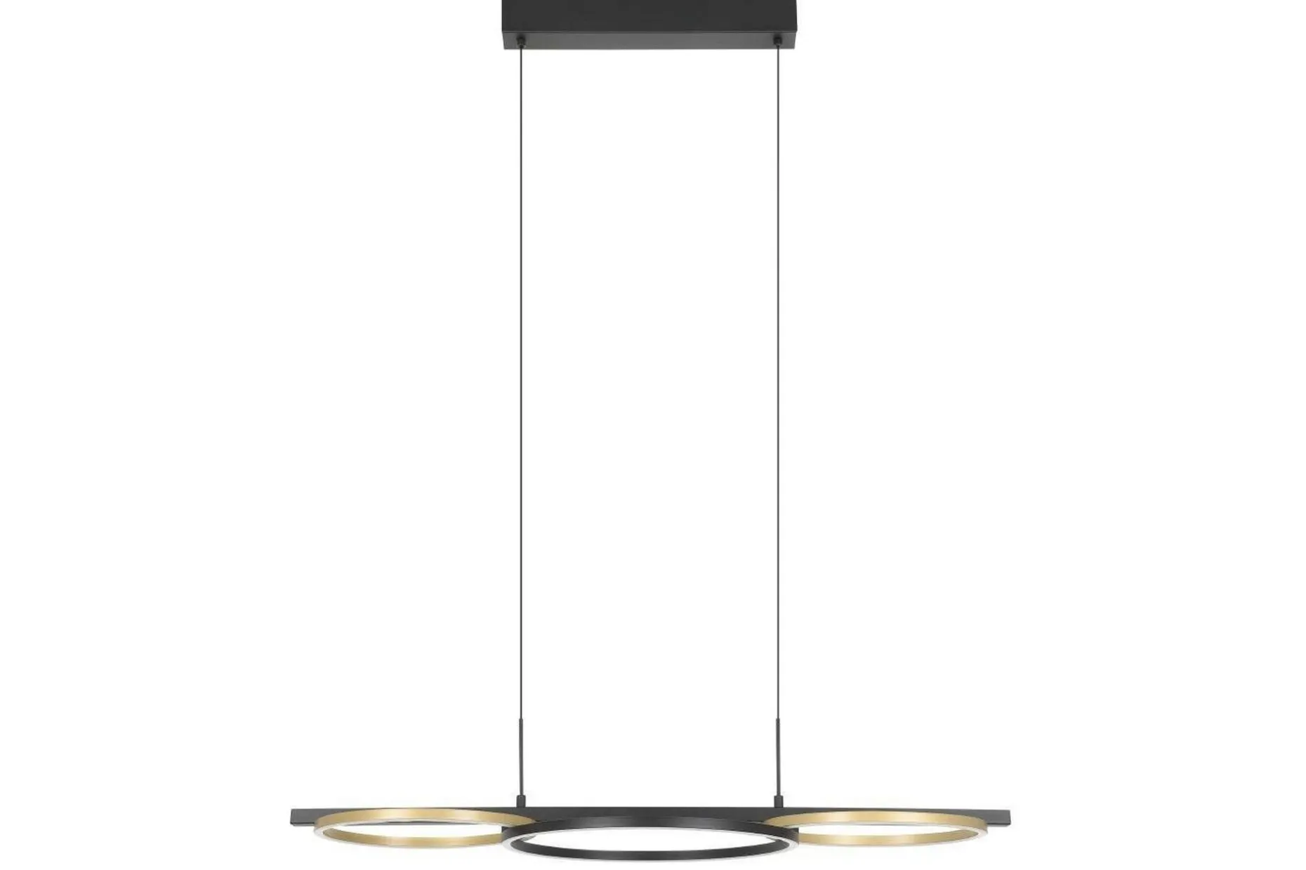 Takpendel Eglo Lanacera Svart/Guld