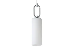 Takpendel Eglo Majana Opalvit/Krom Rondell med 3 Lampor
