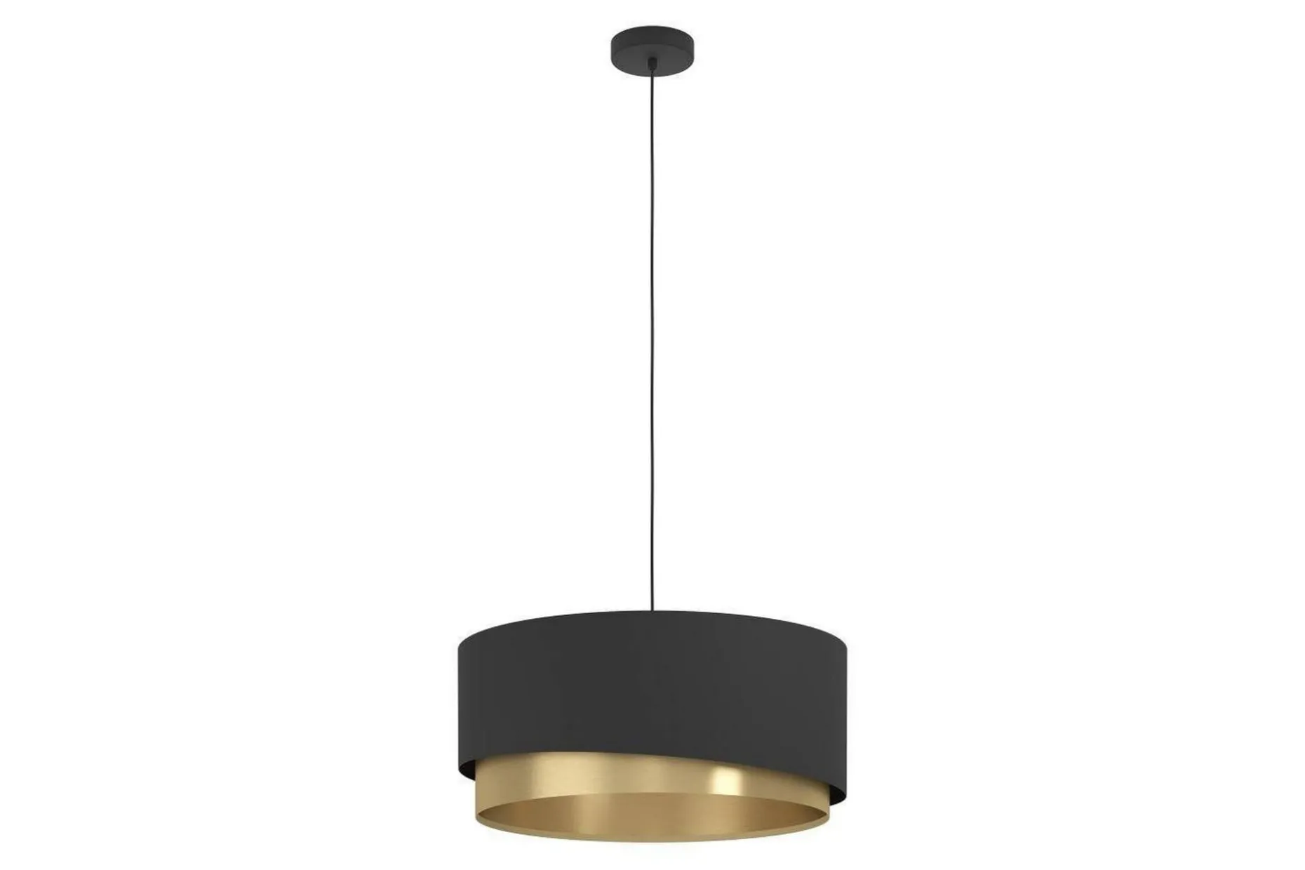 Takpendel Eglo Manderline Svart/Mässing 56 cm