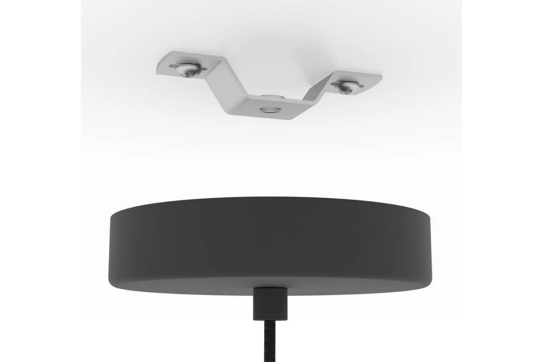 Takpendel Eglo Manderline Svart/Mässing 56 cm