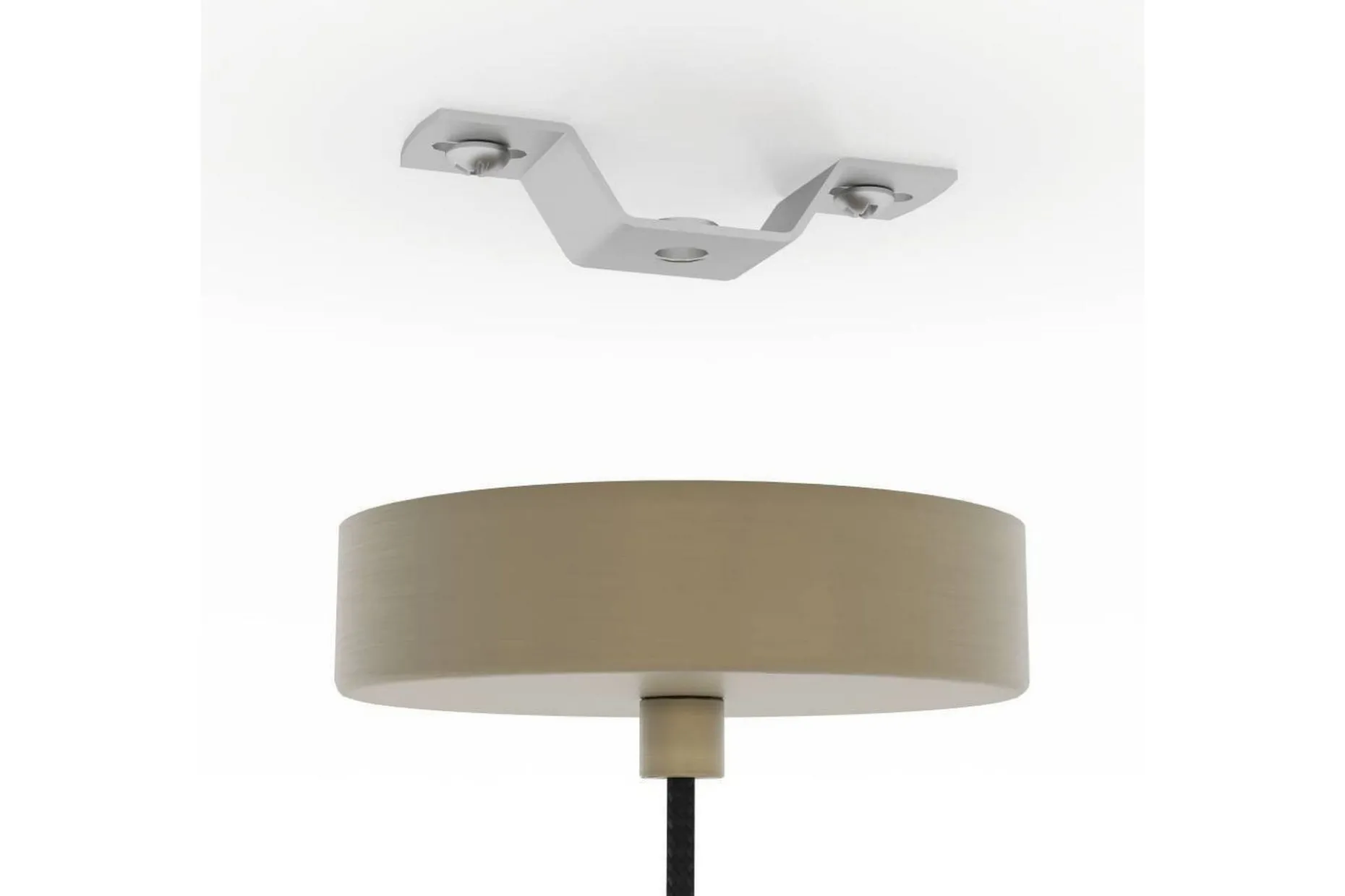 Takpendel Eglo Manderline Svart/Mässing 45 cm