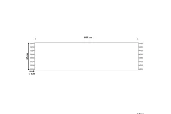 Talpur Gångmatta 80x300 cm