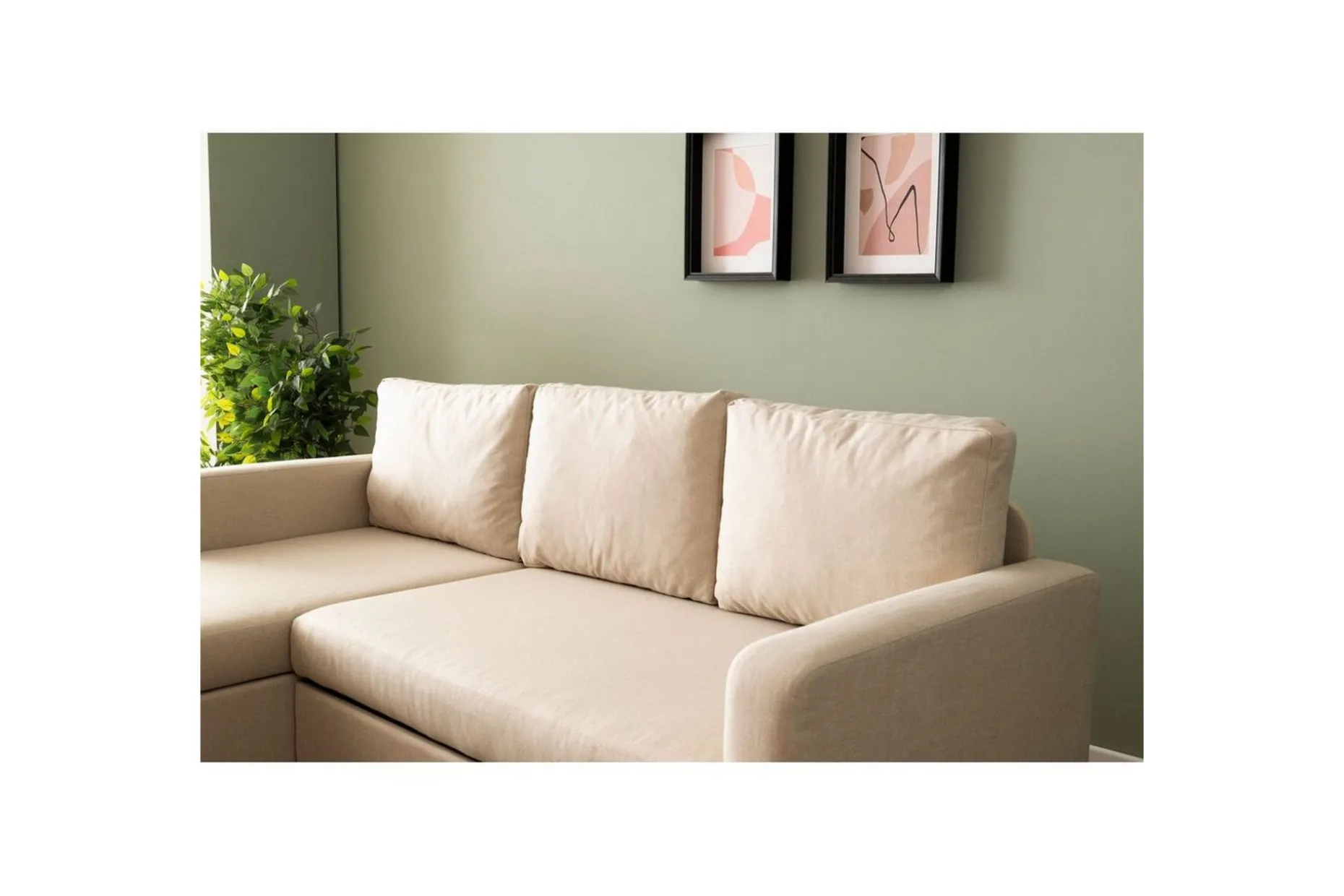 Tareen Soffa med Divan 3-sits