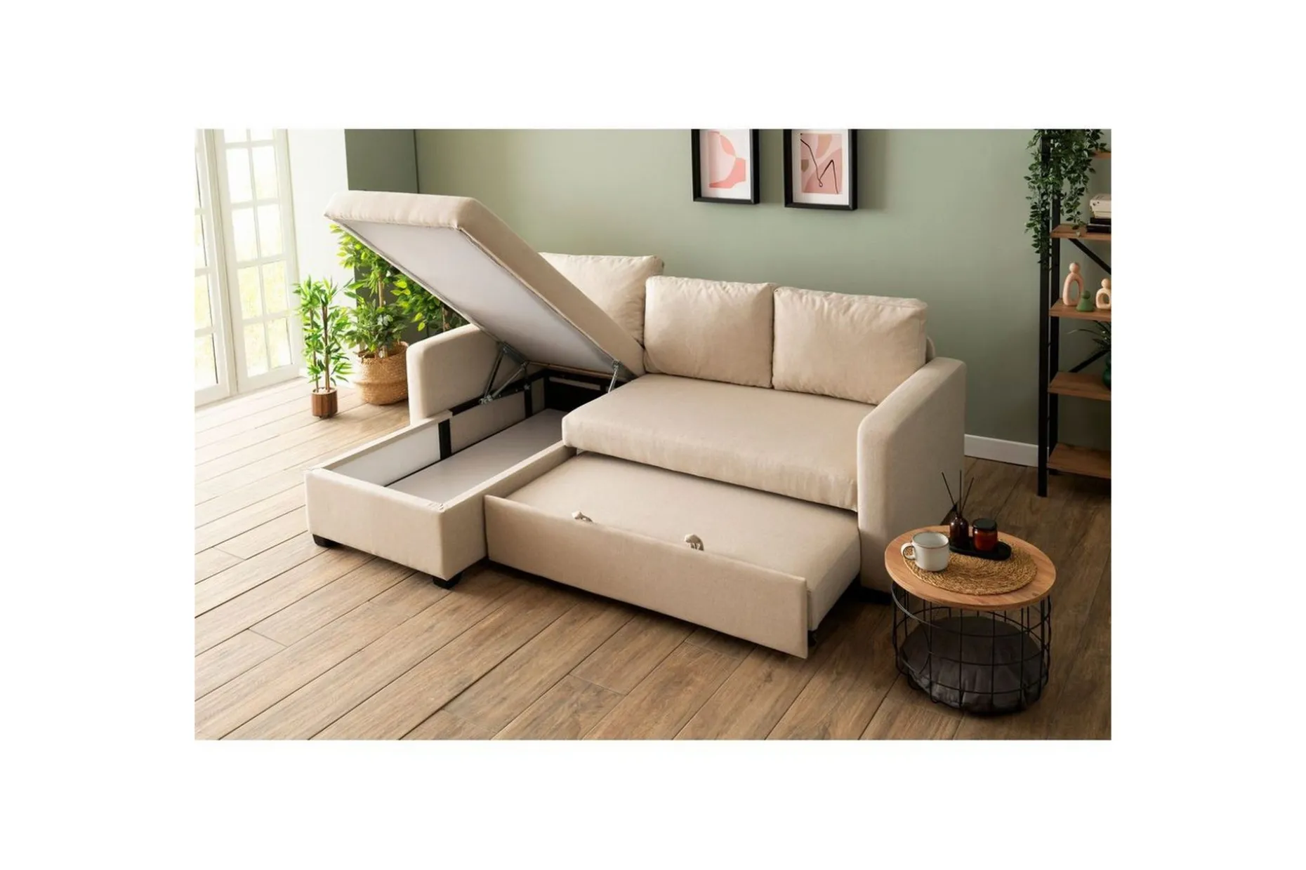 Tareen Soffa med Divan 3-sits