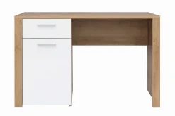 Tarka Datorbord 120 cm med Förvaring Låsa + Skåp