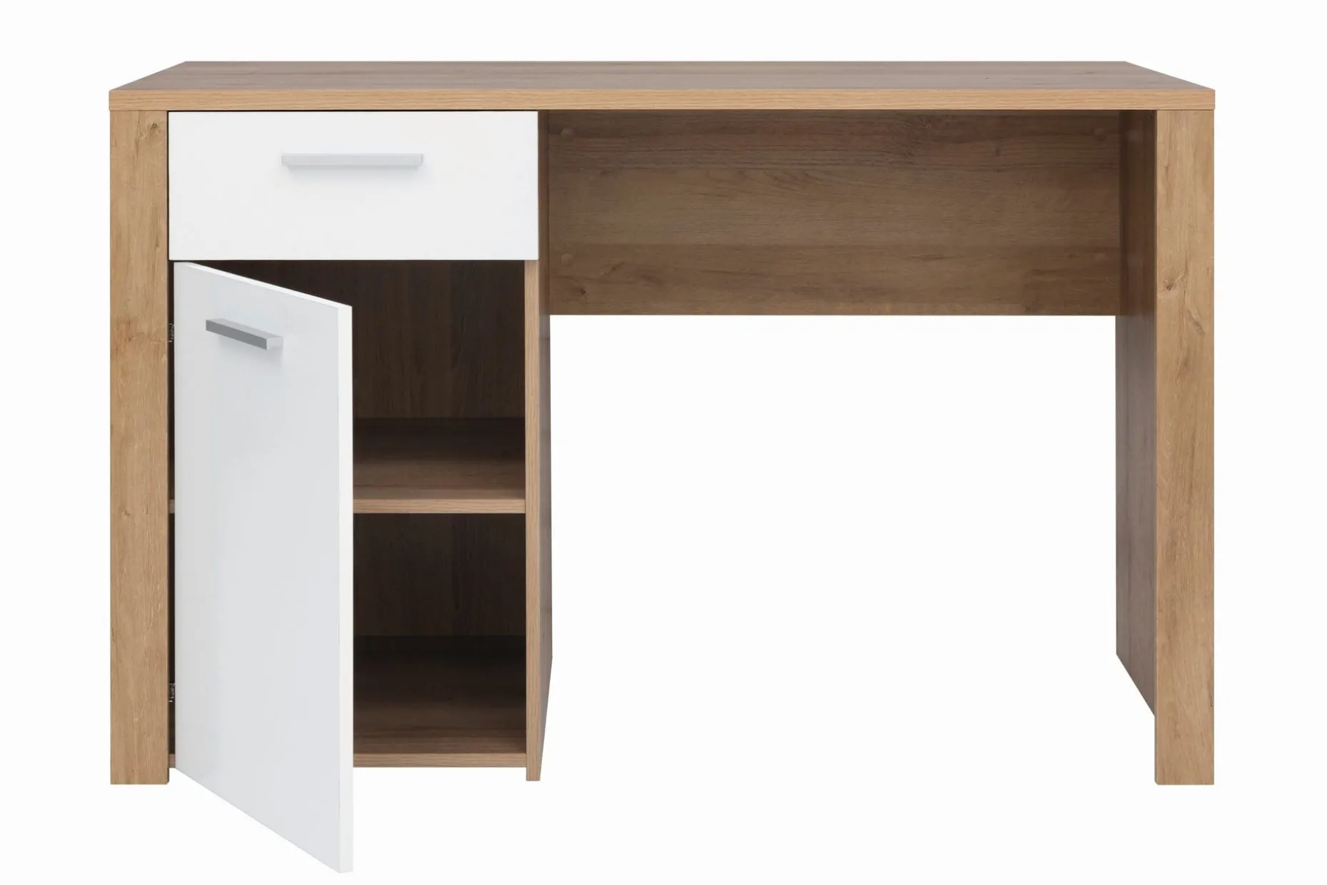 Tarka Datorbord 120 cm med Förvaring Låsa + Skåp