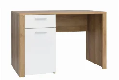 Tarka Datorbord 120 cm med Förvaring Låsa + Skåp