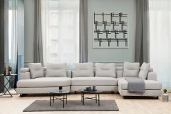 Tekawa Soffa m. Divan 4-sits