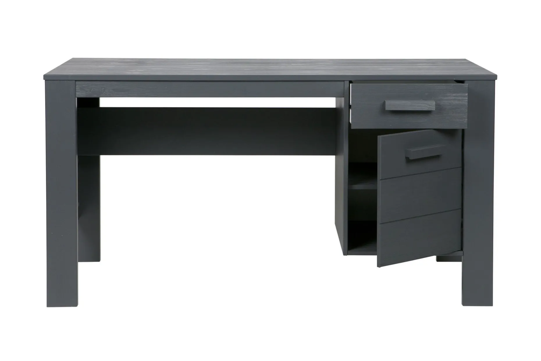Tenney Datorbord 141 cm med Förvaring Låda + Skåp