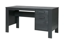 Tenney Datorbord 141 cm med Förvaring Låda + Skåp