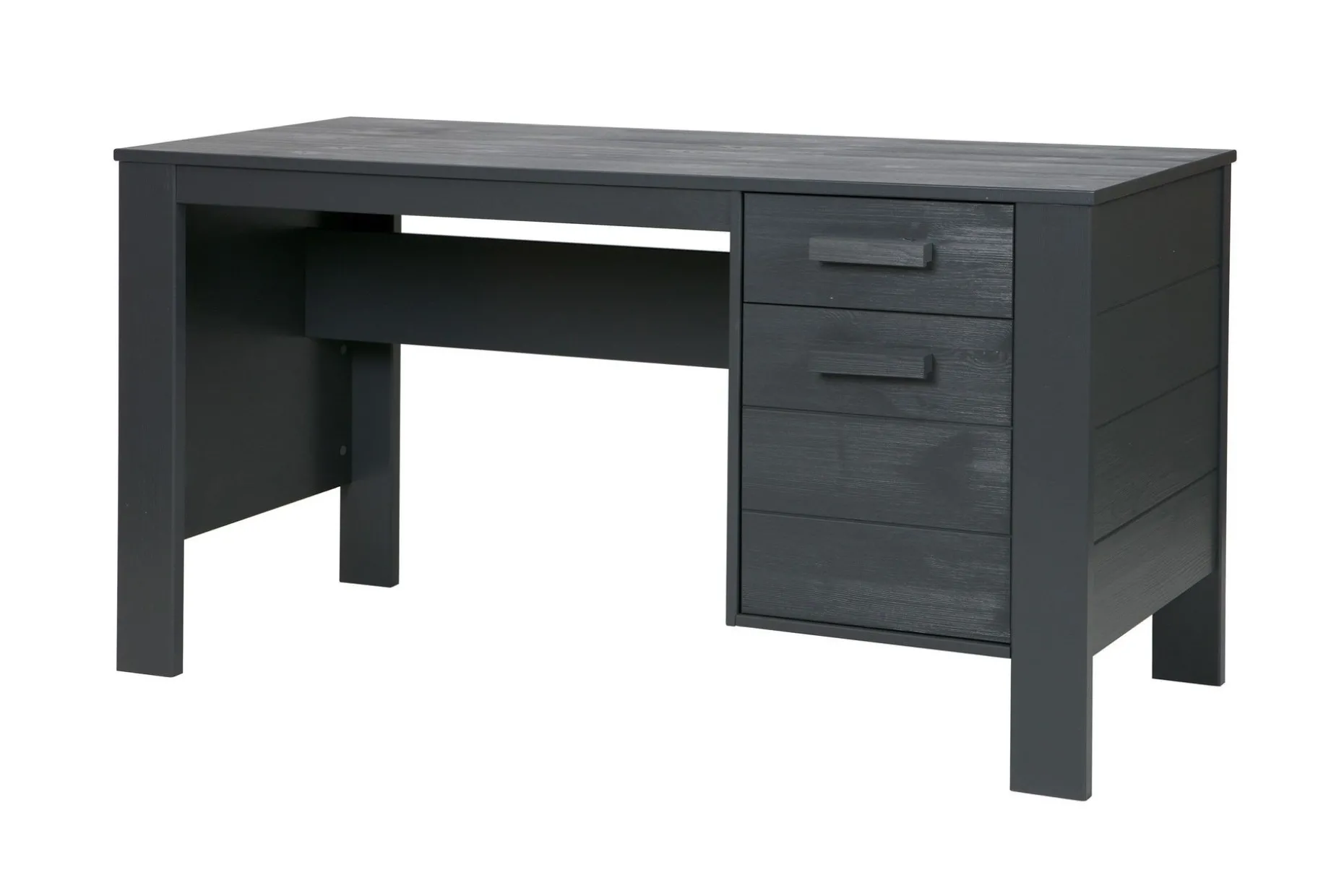 Tenney Datorbord 141 cm med Förvaring Låda + Skåp