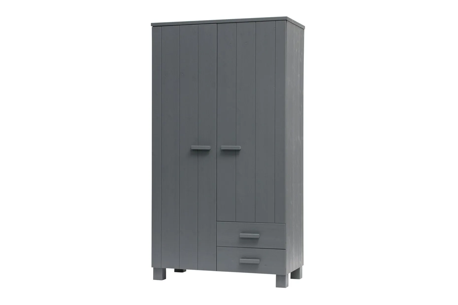 Tenney Garderob med 2 Lådor 111 cm