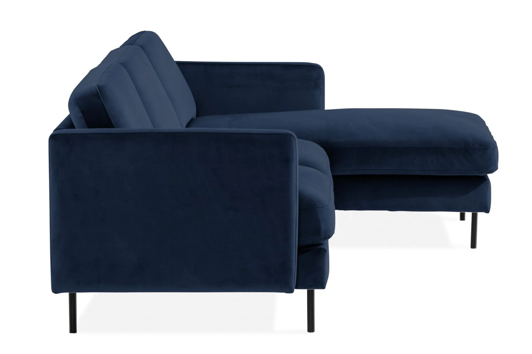 Teodin Sammetssoffa 2-sits med Divan Höger