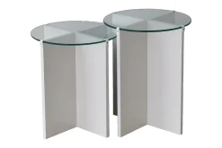 Teratio Satsbord 60x40x60 cm Runt