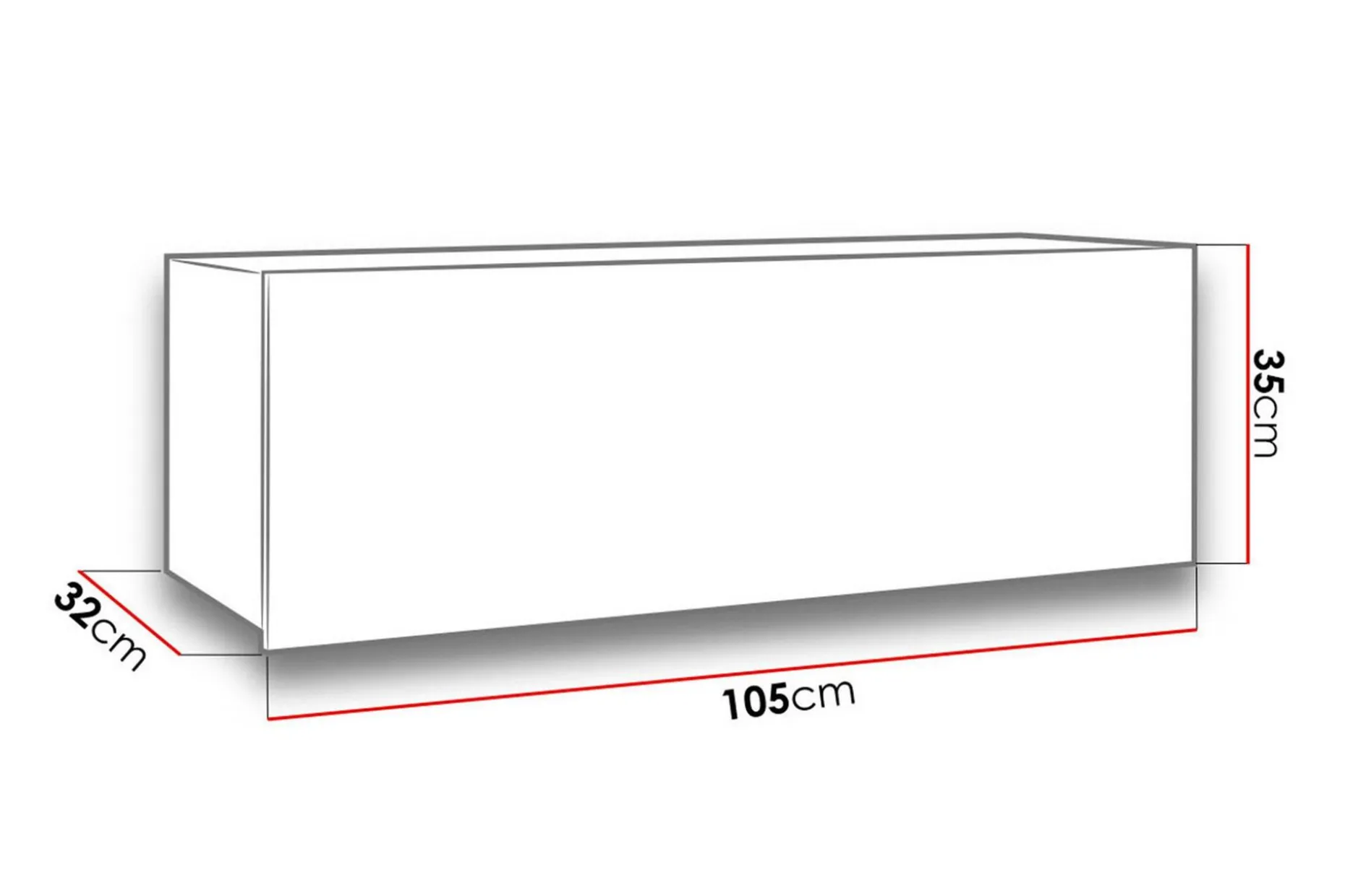 Tessan Väggskåp 105 cm
