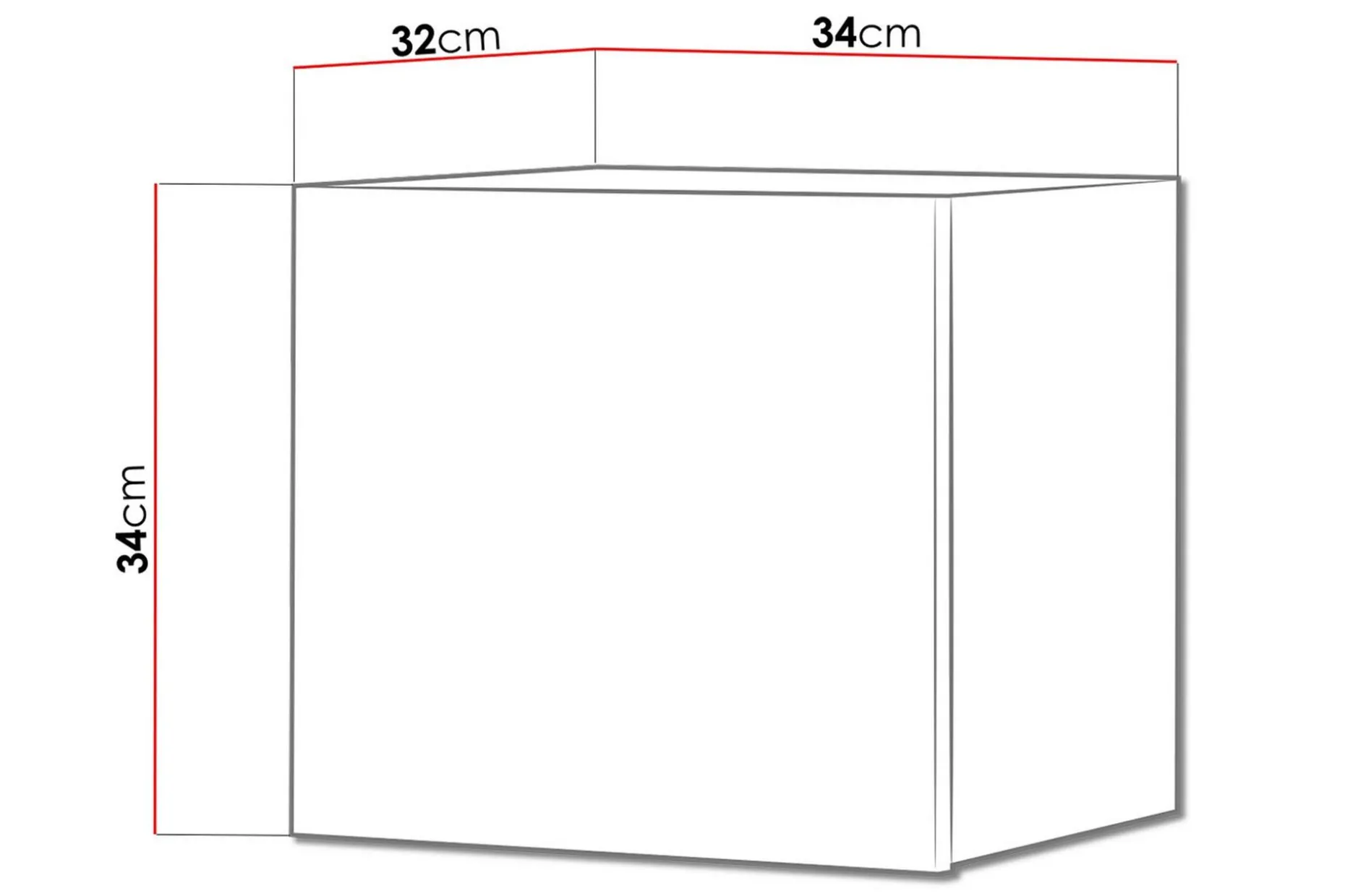 Tessan Väggskåp 34 cm