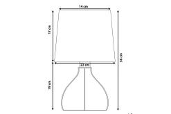 Thasall Bordslampa 36 cm E14