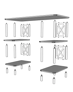 Ticoman Skrivbord 145 cm