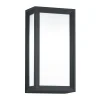 Timok LED E27 Vägglampa antracit