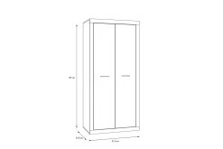 Tolovgrad Garderob 54x92 cm