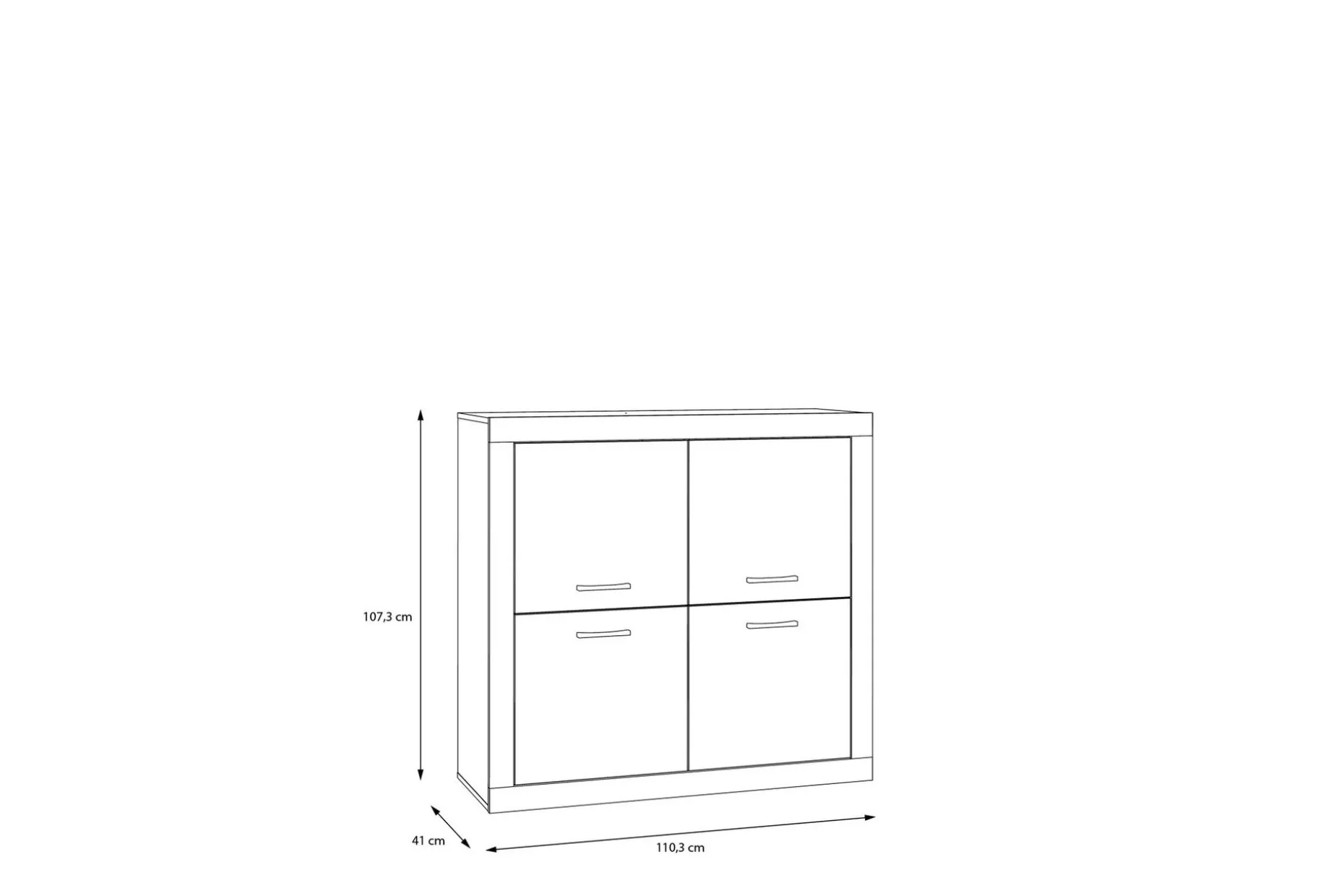 Tolovgrad Sideboard 41x113 cm