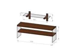 Tomassoni TV-Möbelset 45 cm