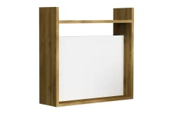 Toppley Väggskrivbord 60 cm med Förvaring Hyllor