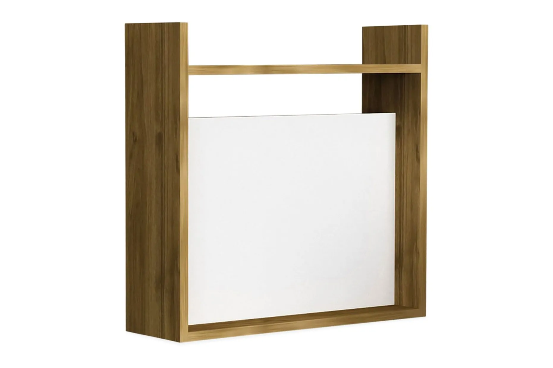 Toppley Väggskrivbord 60 cm med Förvaring Hyllor