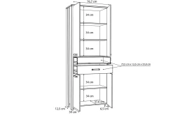 Torelles Garderob 87x221 cm