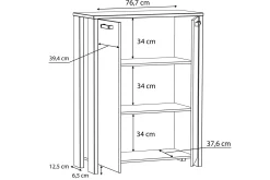 Torelles Sideboard 74x153 cm