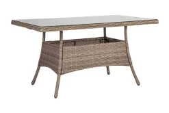 Toscana Matgrupp Utomhus 140 cm inkl 6 Utestolar