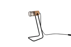Tosh bordslampa E27 mattsvart