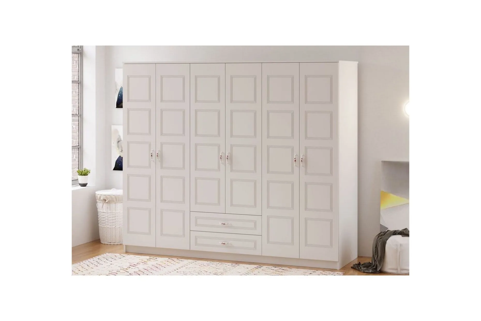 Travric Garderob 210x180 cm