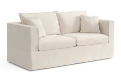 Travstad 3-sits Bäddsoffa i Chenille frammåtbäddad