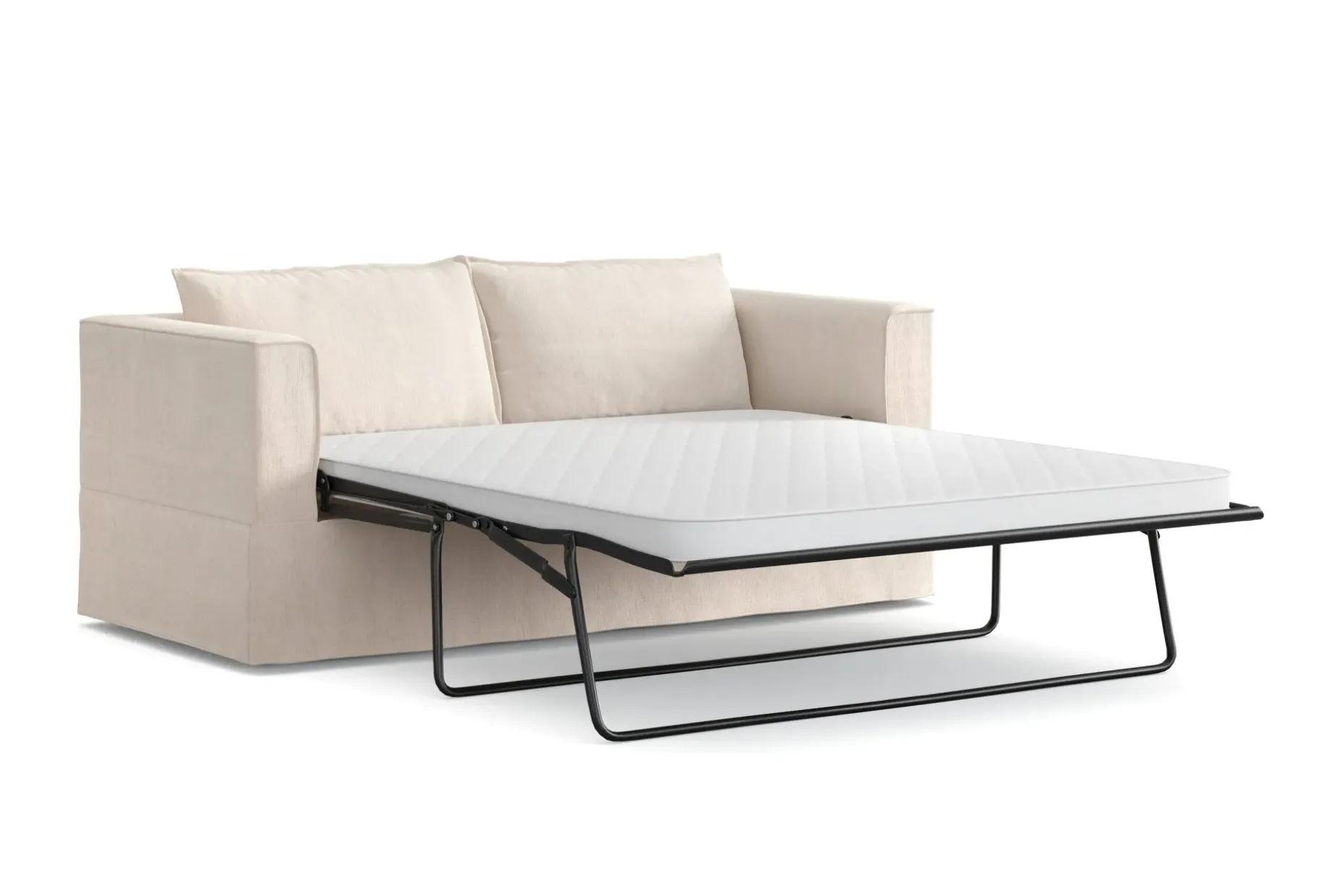 Travstad 3-sits Bäddsoffa i Chenille frammåtbäddad