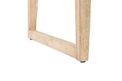 Trädgårdsbänk 160 cm grå ORIA