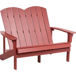 Trädgårdsbänk Adirondack 125 cm