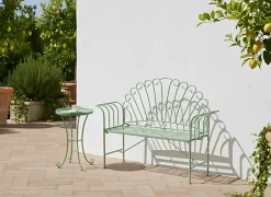 Trädgårdsbänk Cavinia 125 cm Järn