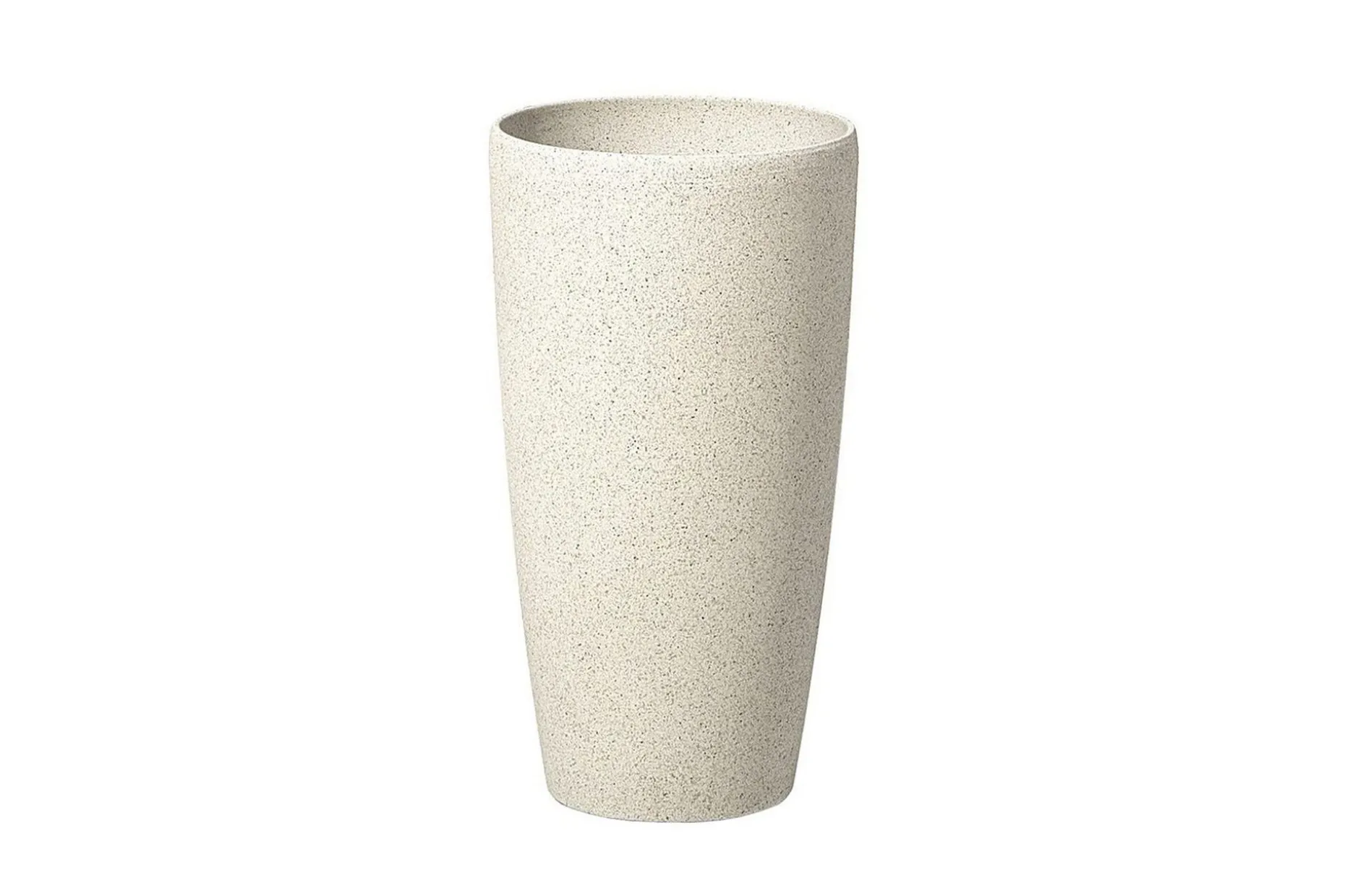Trädgårdskruka Abdera set om 2 Beige, 23x23x42 cm