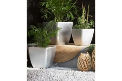 Trädgårdskruka Astras set om 2 42x42x41 cm