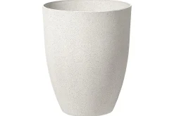 Trädgårdskruka Croton set om 2 Vit, 43x43x52 cm