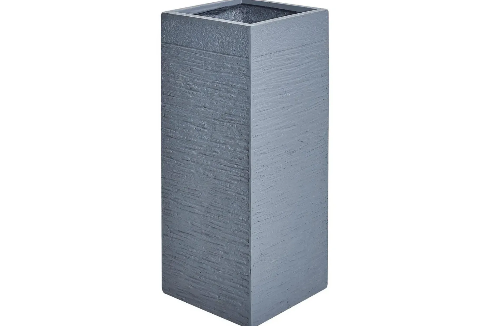 Trädgårdskruka Dion Grå, 26x26x61 cm