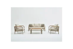 Trädgårdsloungeset Sudassento Beige